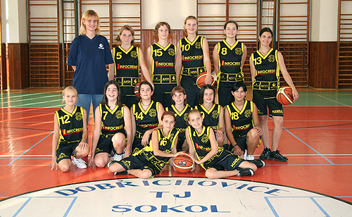 Basket Sokol Dobichovice - kyn, astnk kvalifikace o kovskou ligu